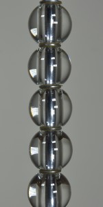 STACKED GLASS BALL LIGHT (3)