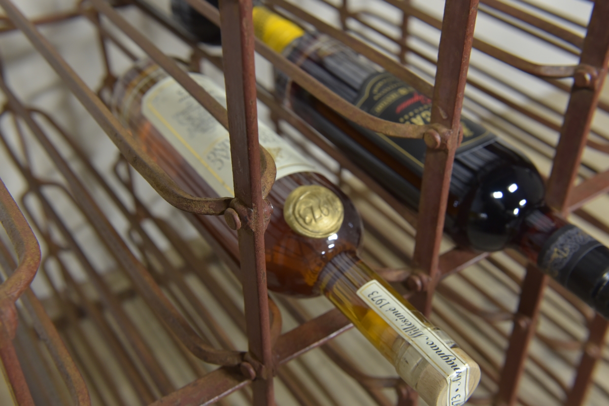 ANTIQUE WINE RACK – BURROWS PATENT LONDON | Haes News & Photos